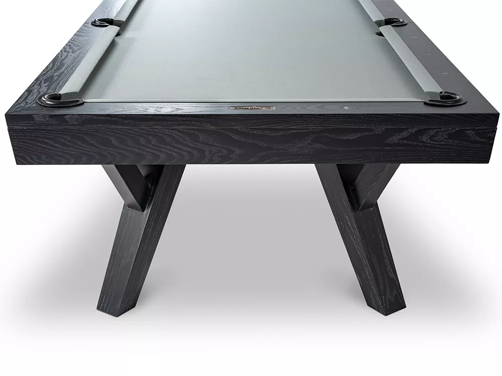 Tyler Charcoal Pool Table head rail