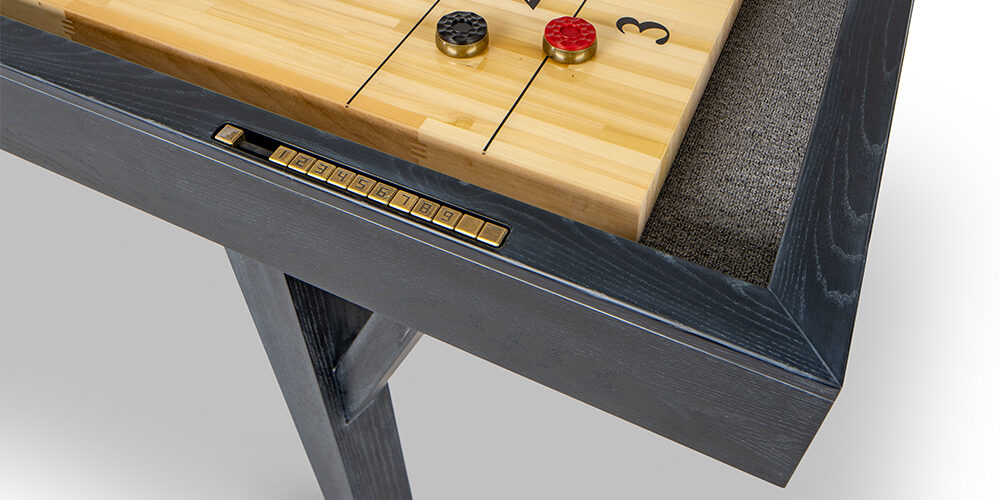 Tyler charcoal Shuffleboard | How to play shuffleboard