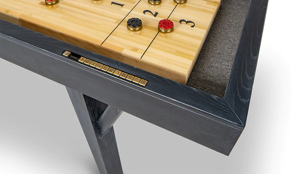 Tyler charcoal Shuffleboard | How to play shuffleboard