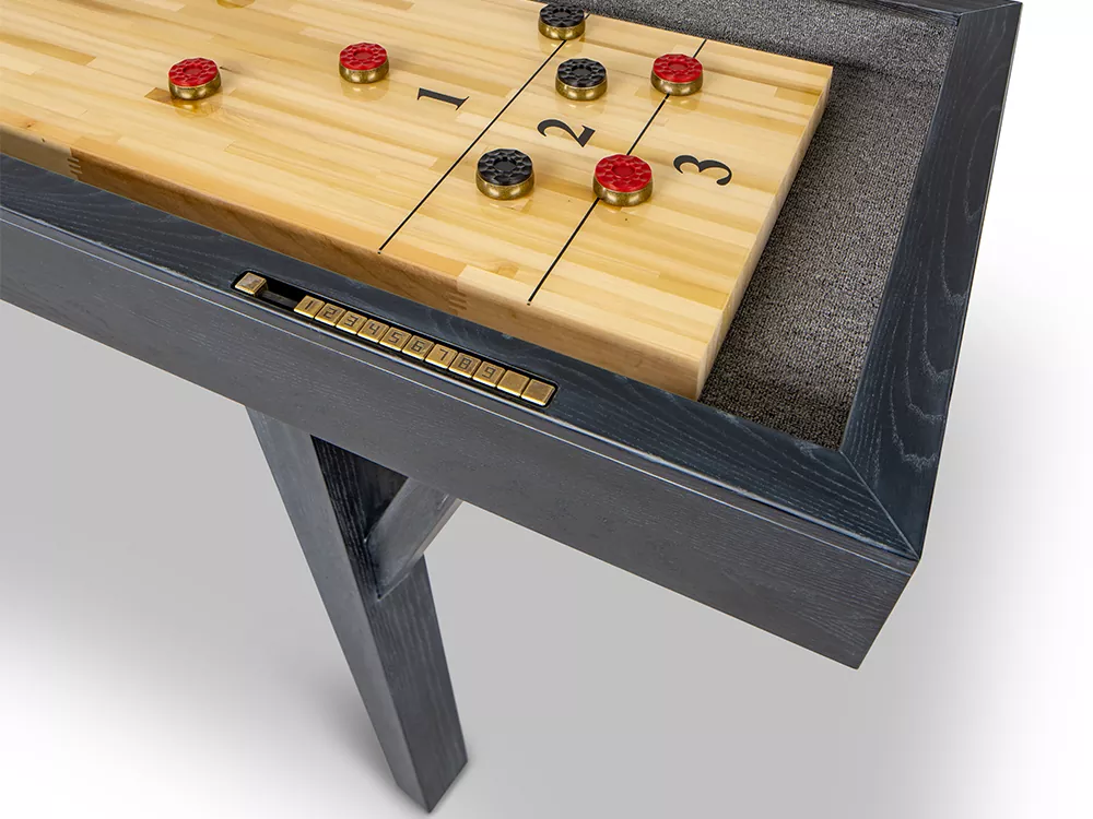 Tyler charcoal Shuffleboard | How to play shuffleboard
