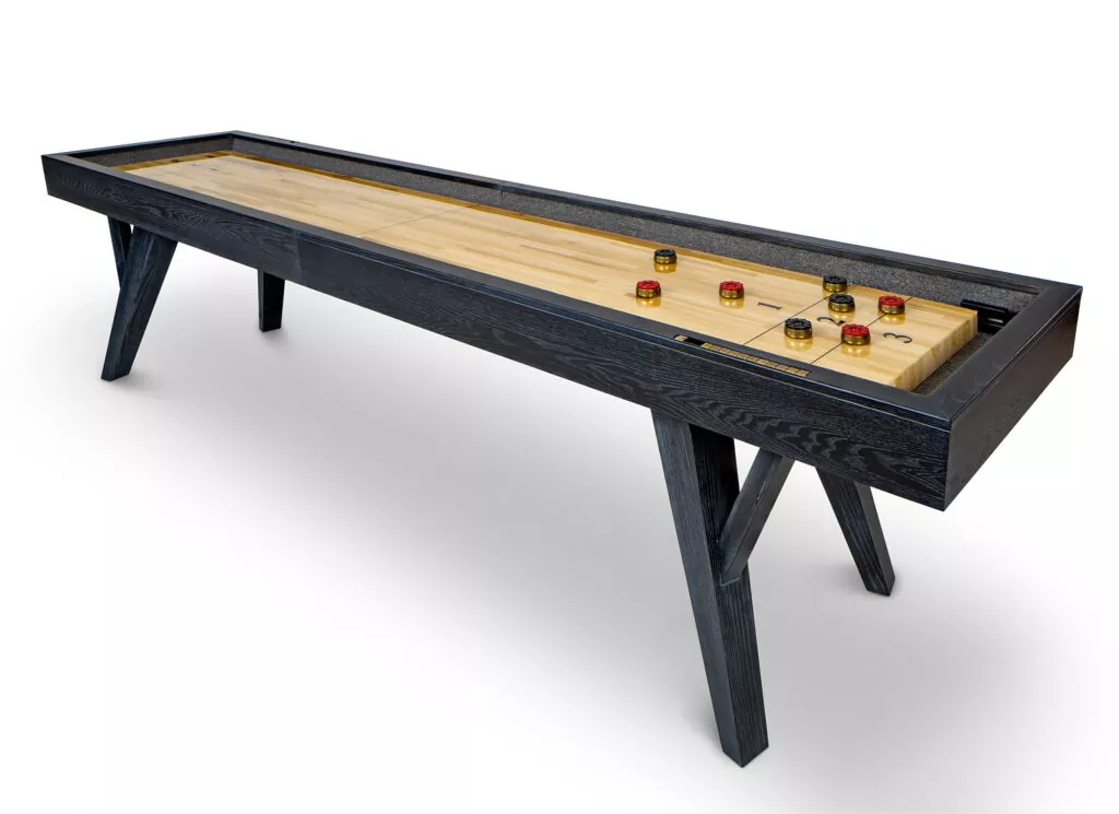 Tyler Shuffleboard in Onyx Tyler Style black Shuffleboard