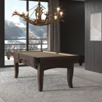 Investing in Elegance: How a Luxury Pool Table Adds Value to Your Home | Contemporary Billiard Table | Carter Pool table in living room