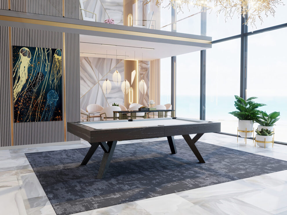 Tyler Pool table in living room