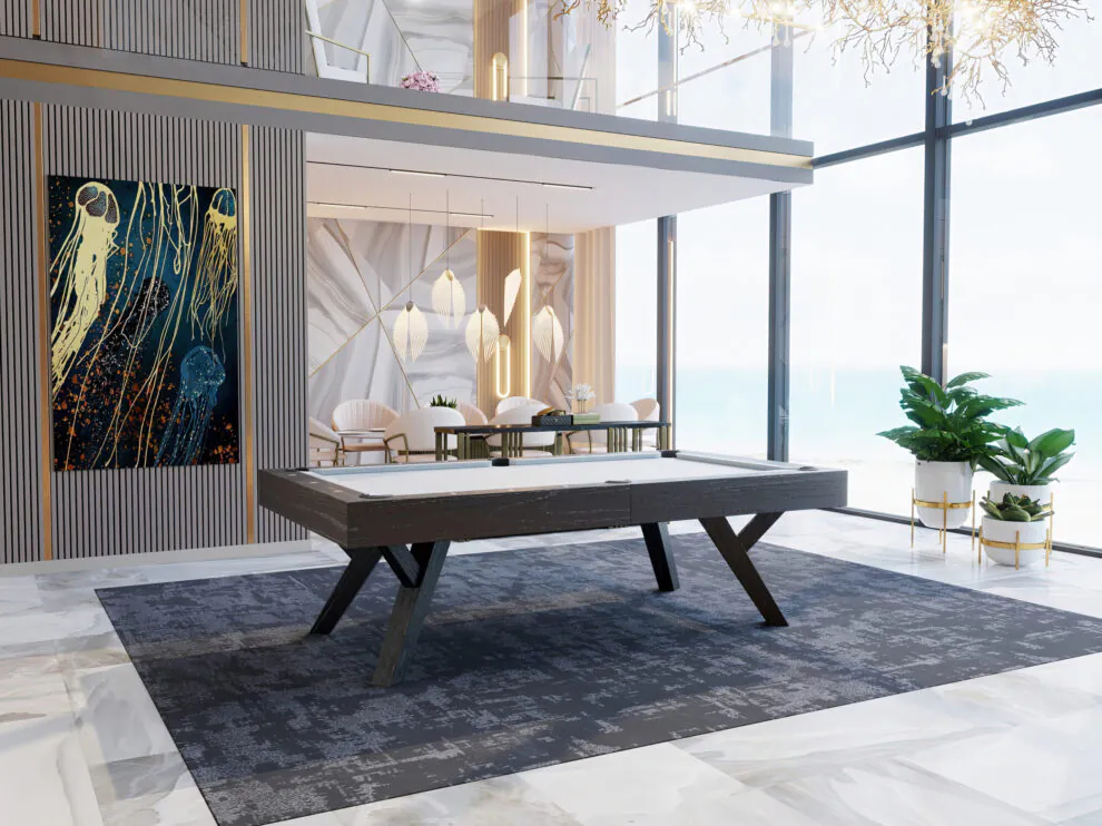 Tyler Pool table in living room