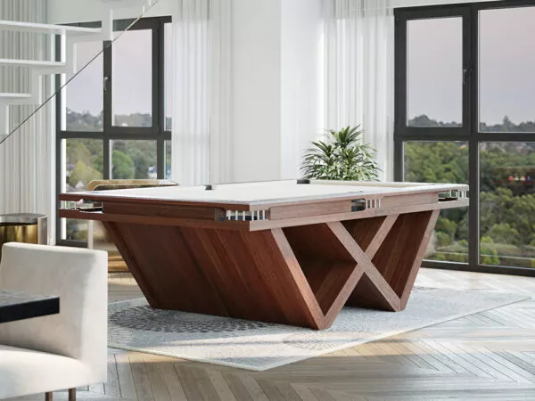 Wilson pool table in living room
