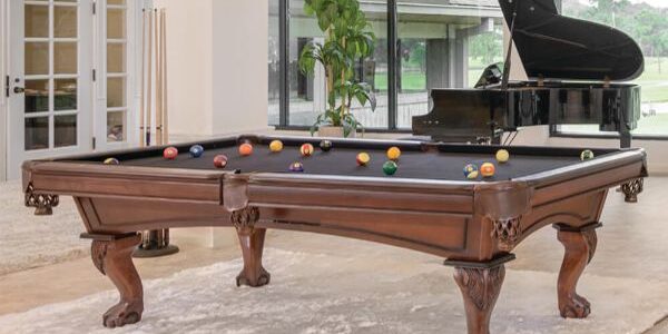 Transform your Living Room’s Interior Design with a Presidential Billiards Pool Table | Games room with Monroe pool