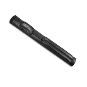 Embossed Black Crocodile Cue Case