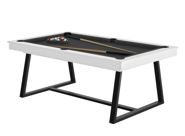 Billard Brio blanc drap gris