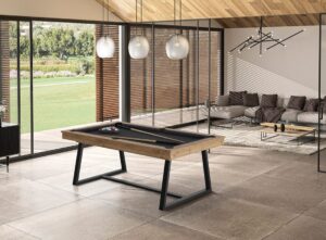 Billard Brio chene sable salon