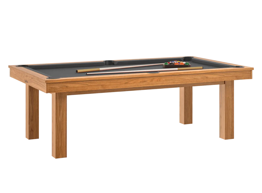 Billard Lafite noyer drap gris