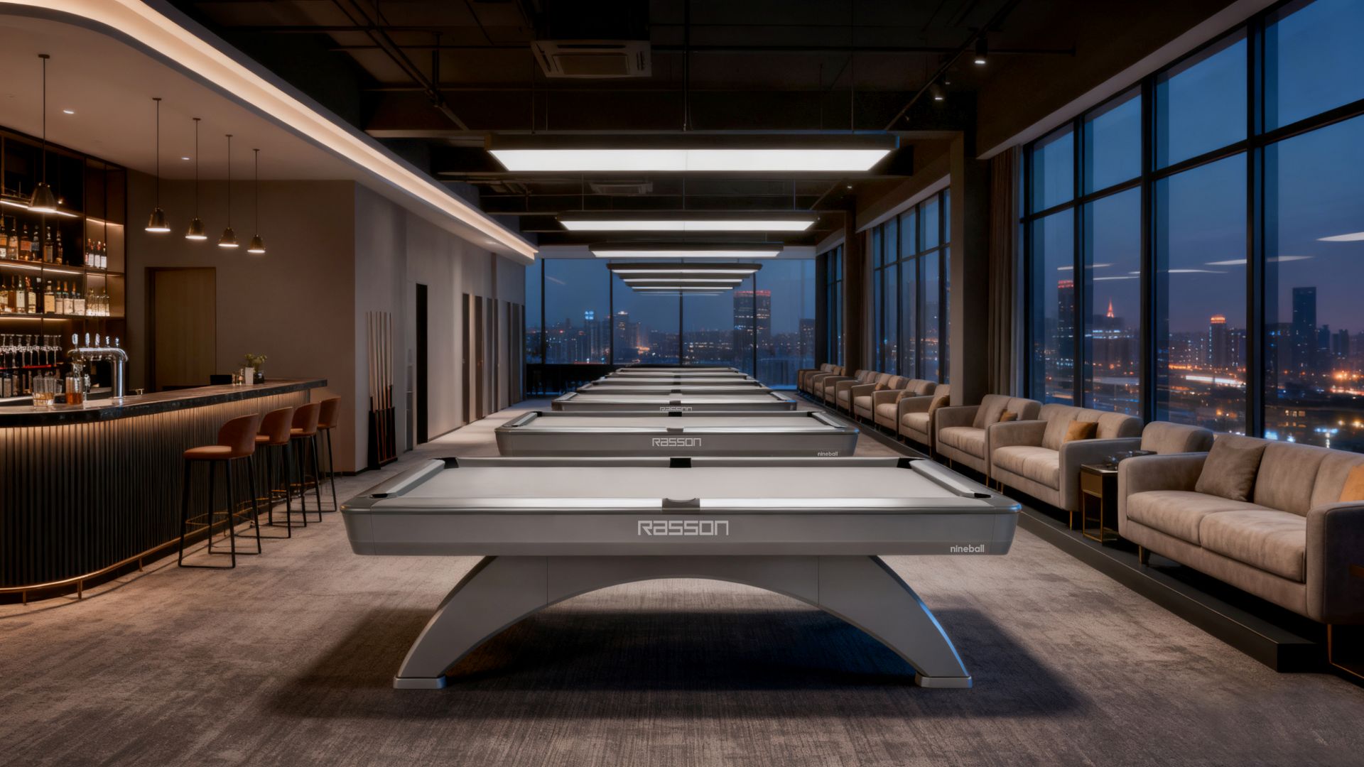 Rasson professional and luxury pool tables